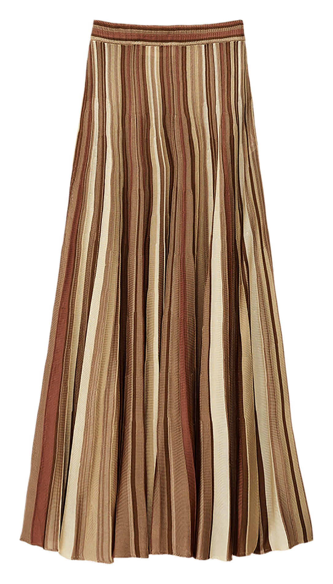 Jupe longue plissée rima BA&SH Multicolore