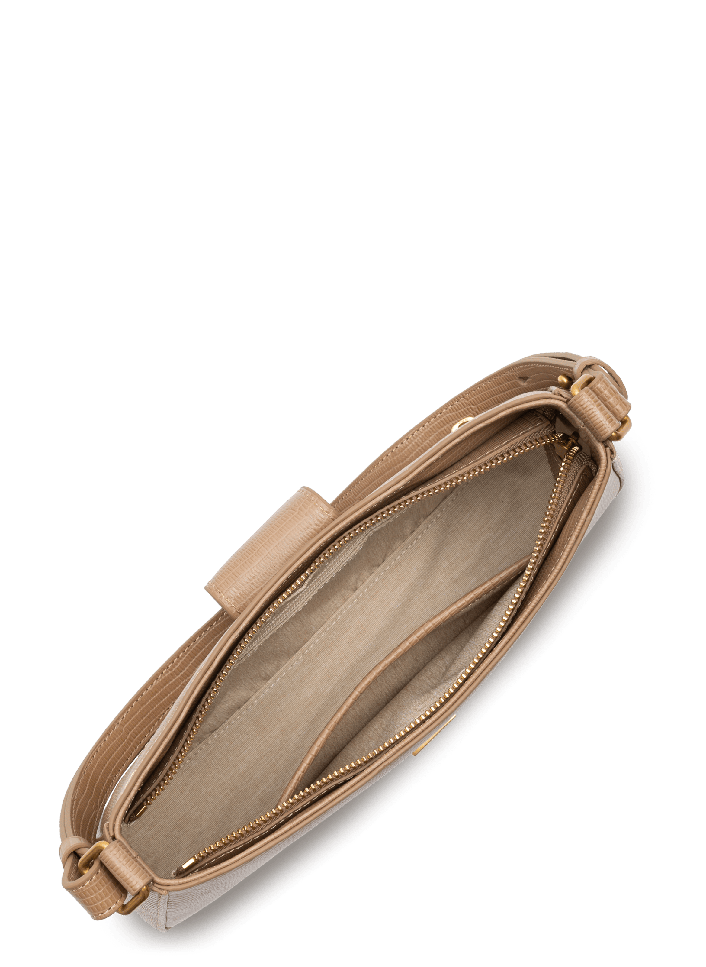Shoulder bag - exo ily LANCASTER Brown