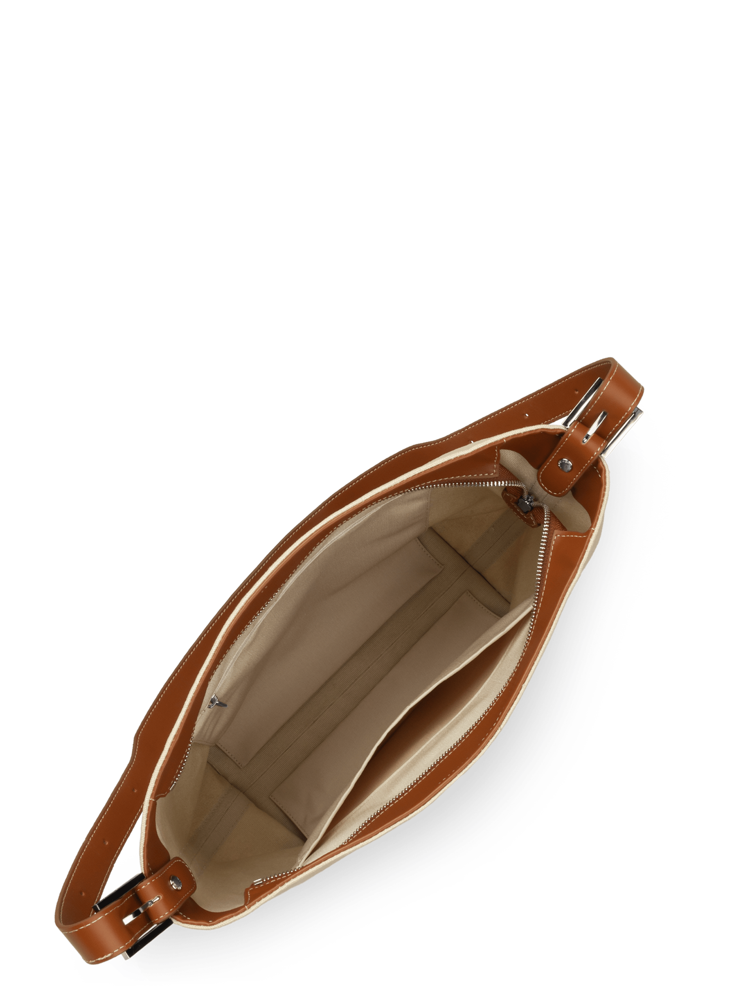 Grand sac seau - canvas kba LANCASTER Beige