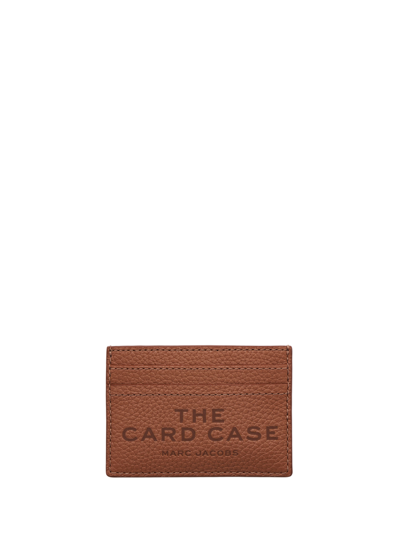 Porte-cartes The Leather Card Case MARC JACOBS Marron