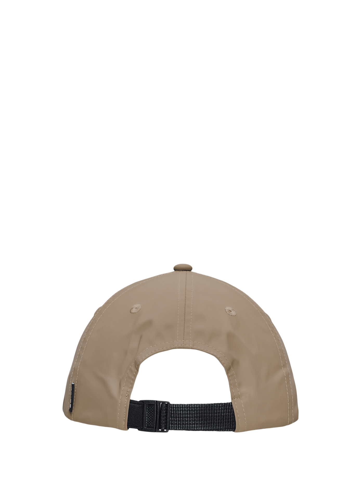 Adjustable solid color cap RAINS Beige