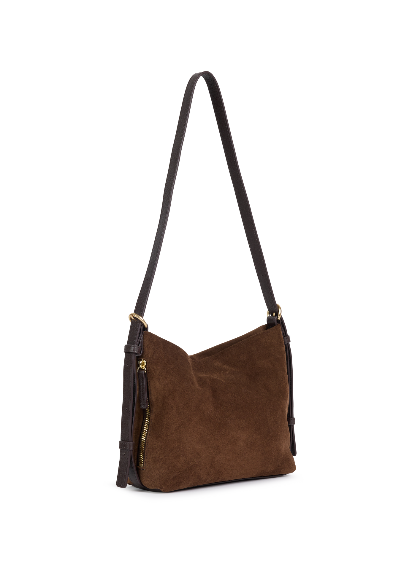 Sac porté épaule en cuir NAT & NIN Marron