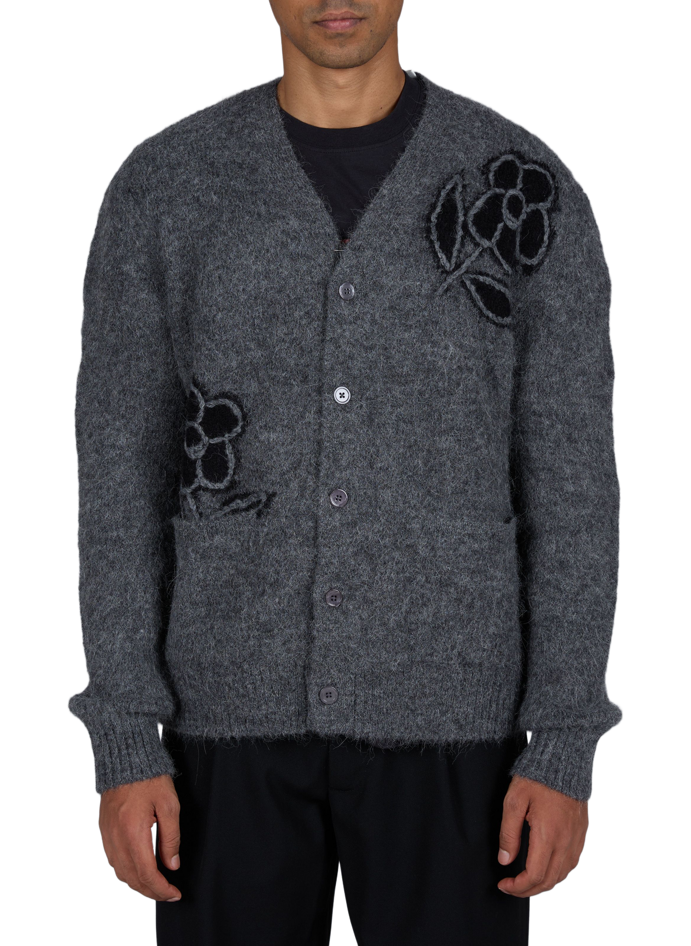 Gilet diritto in misto lana NN.07 Grigio