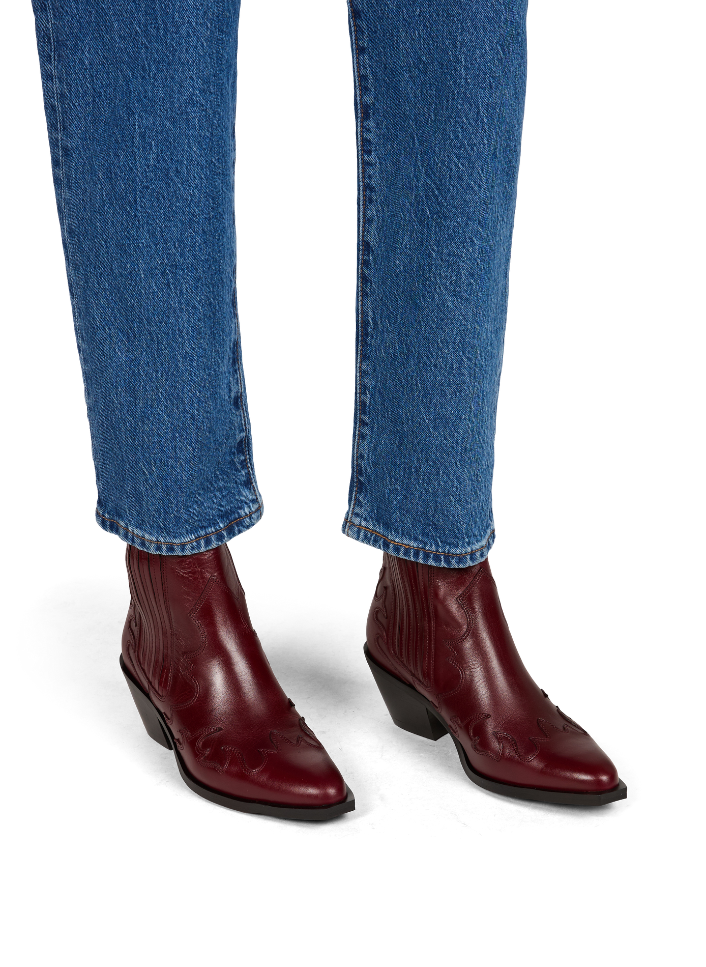 Cowboy laarzen Coco van runderleer SAISON 1865 Rood