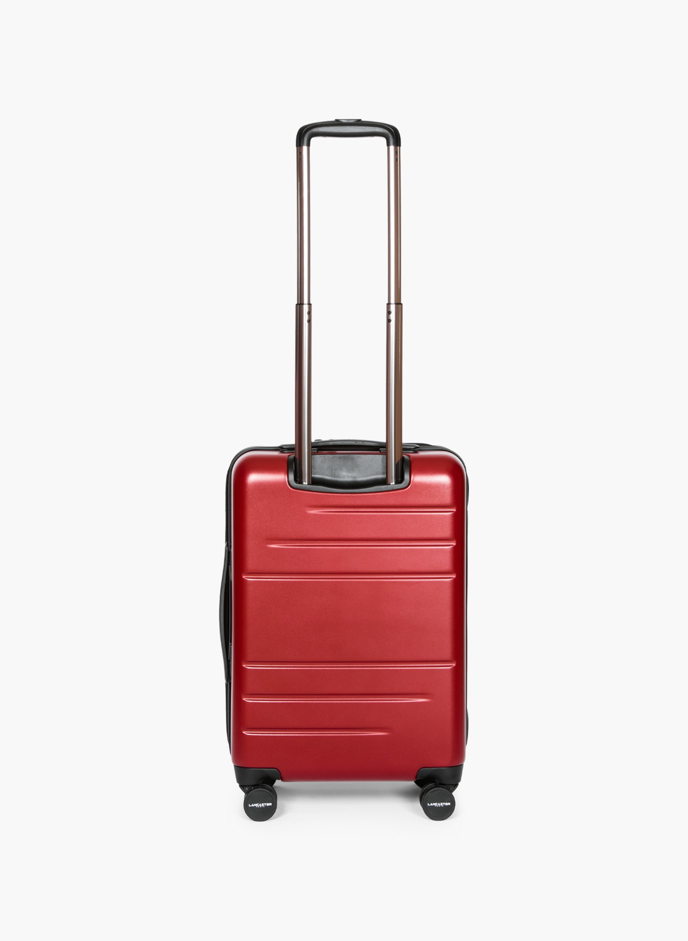 Valise cdg cabine s - bagages LANCASTER Rouge