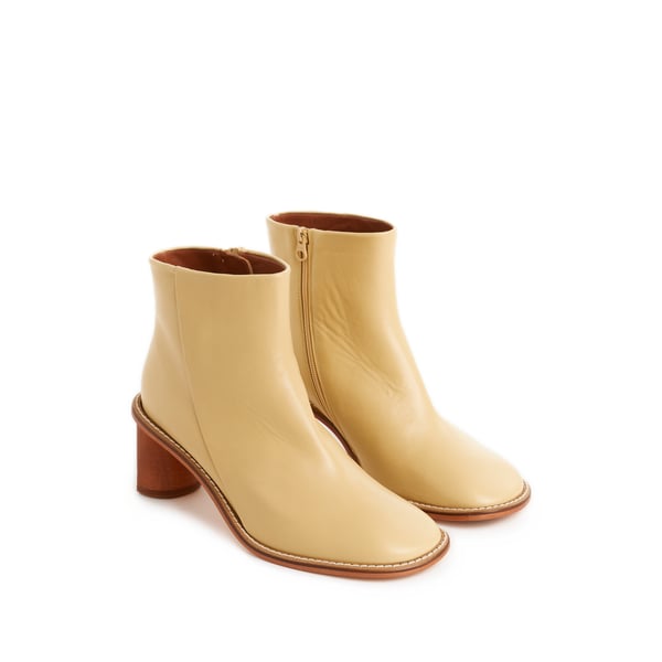 Bottines Edith en cuir nappa