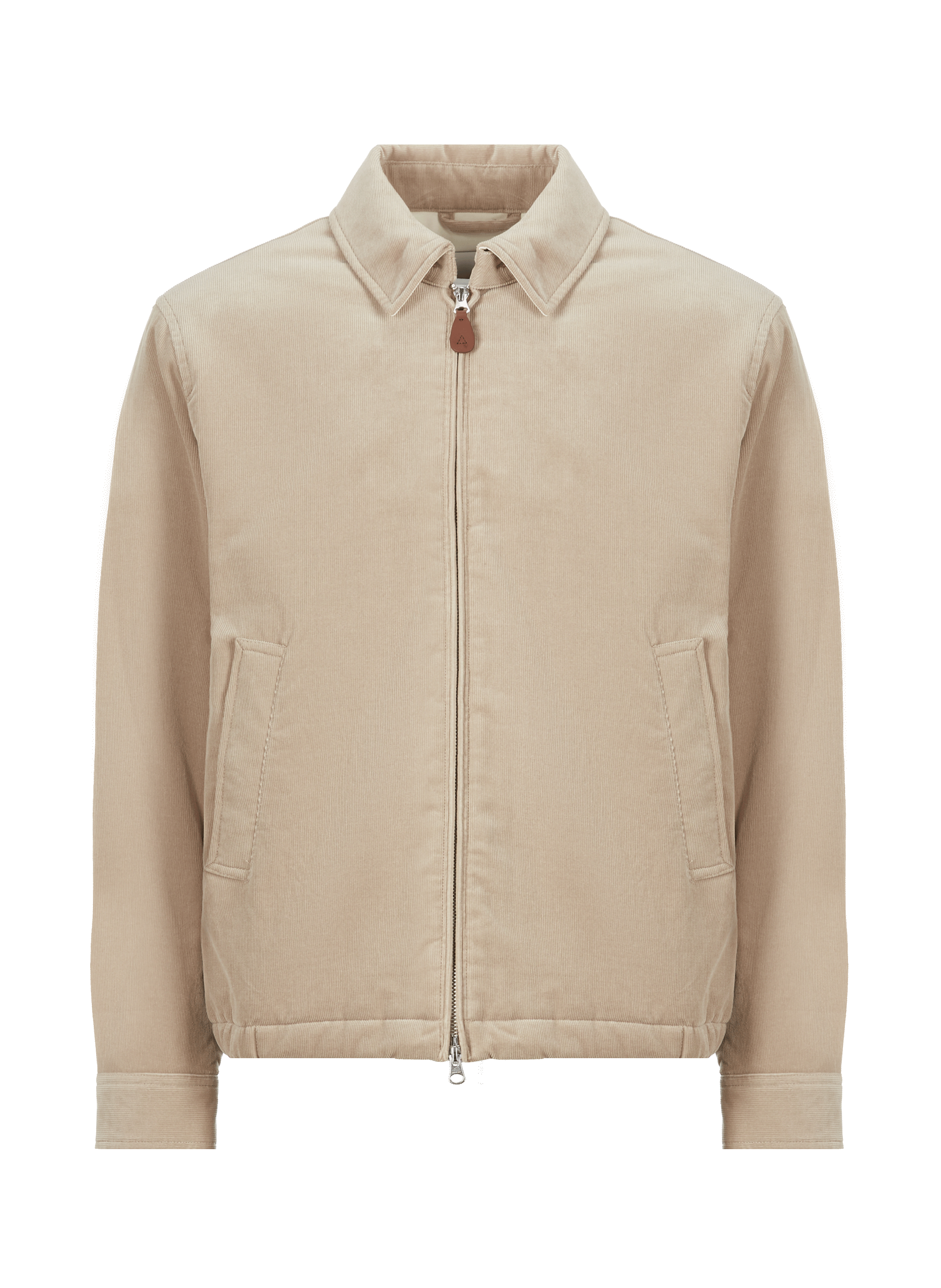 Veste rembourrée en velours côtelé