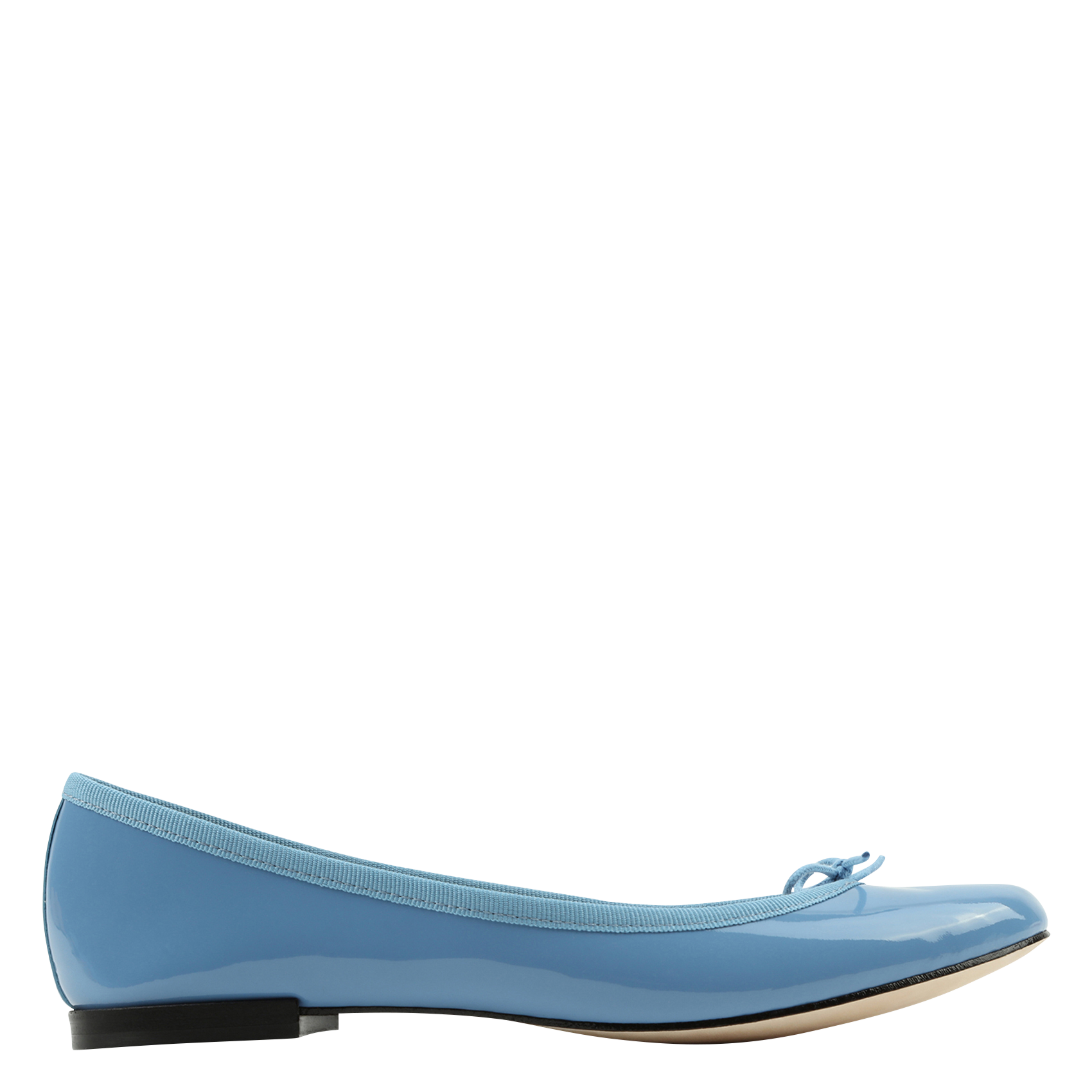 Ballerines Repetto Cendrillon - Cuir Vernis Blanc Cassé - Pointure 36.5 EU - Occasion