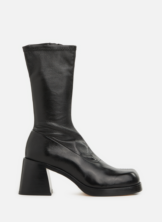 Leather ankle boots MIISTA