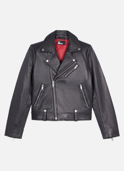 The kooples veste en cuir femme hotsell