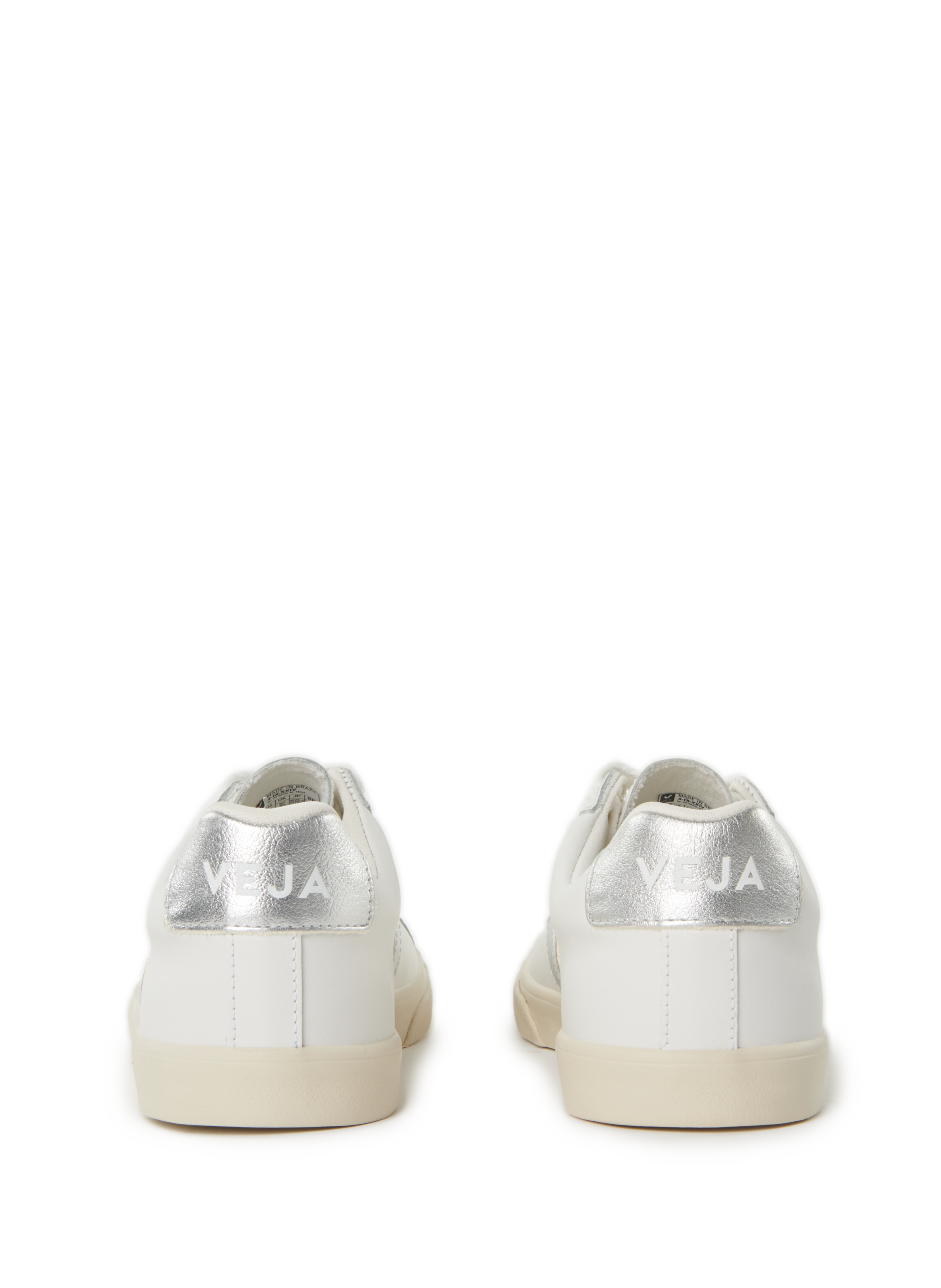 Esplar Logo leather sneakers VEJA White