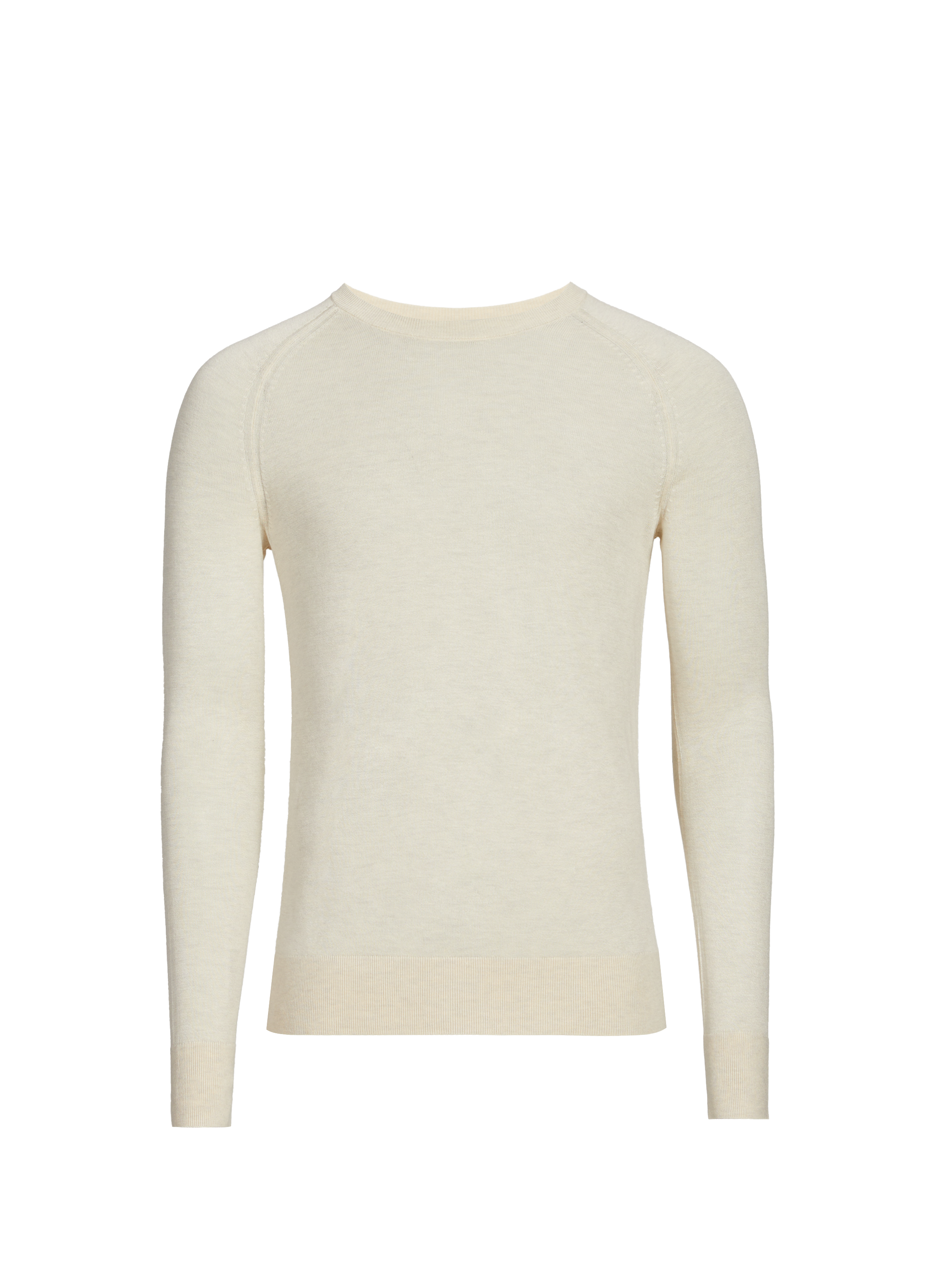 Pull à col rond Beige
