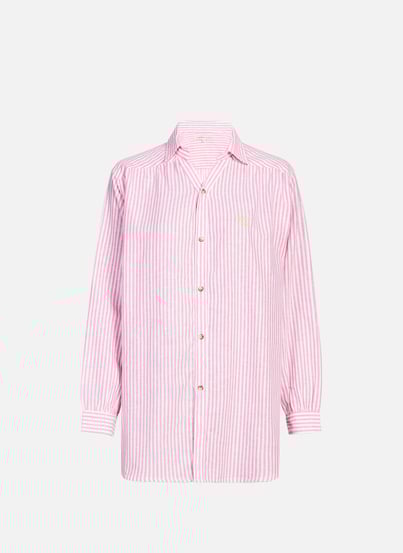 Striped linen and cotton shirt BANANA MOON Striped linen and cotton shirt BANANA MOON
