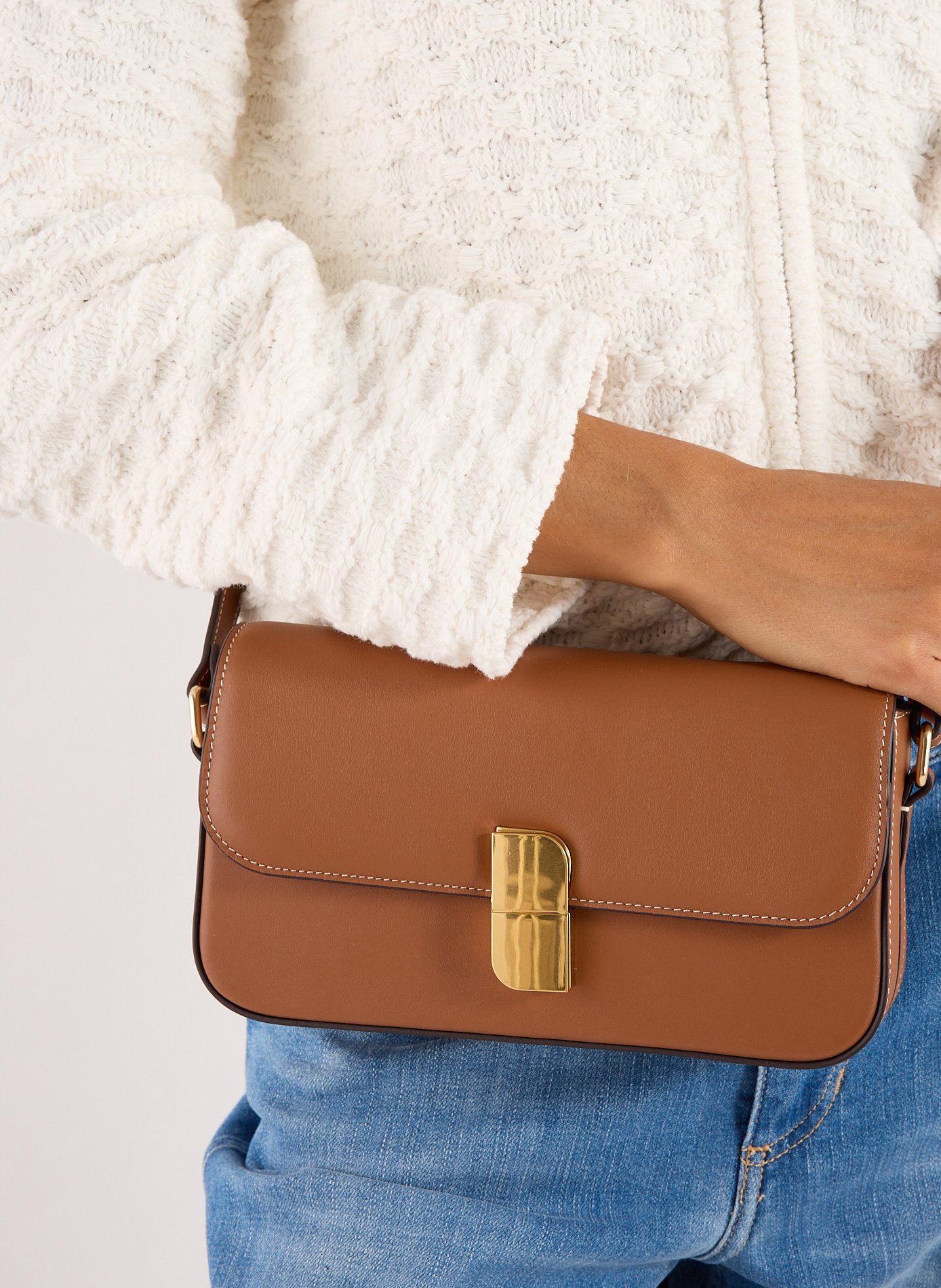 Alice S shoulder bag NAT & NIN Brown