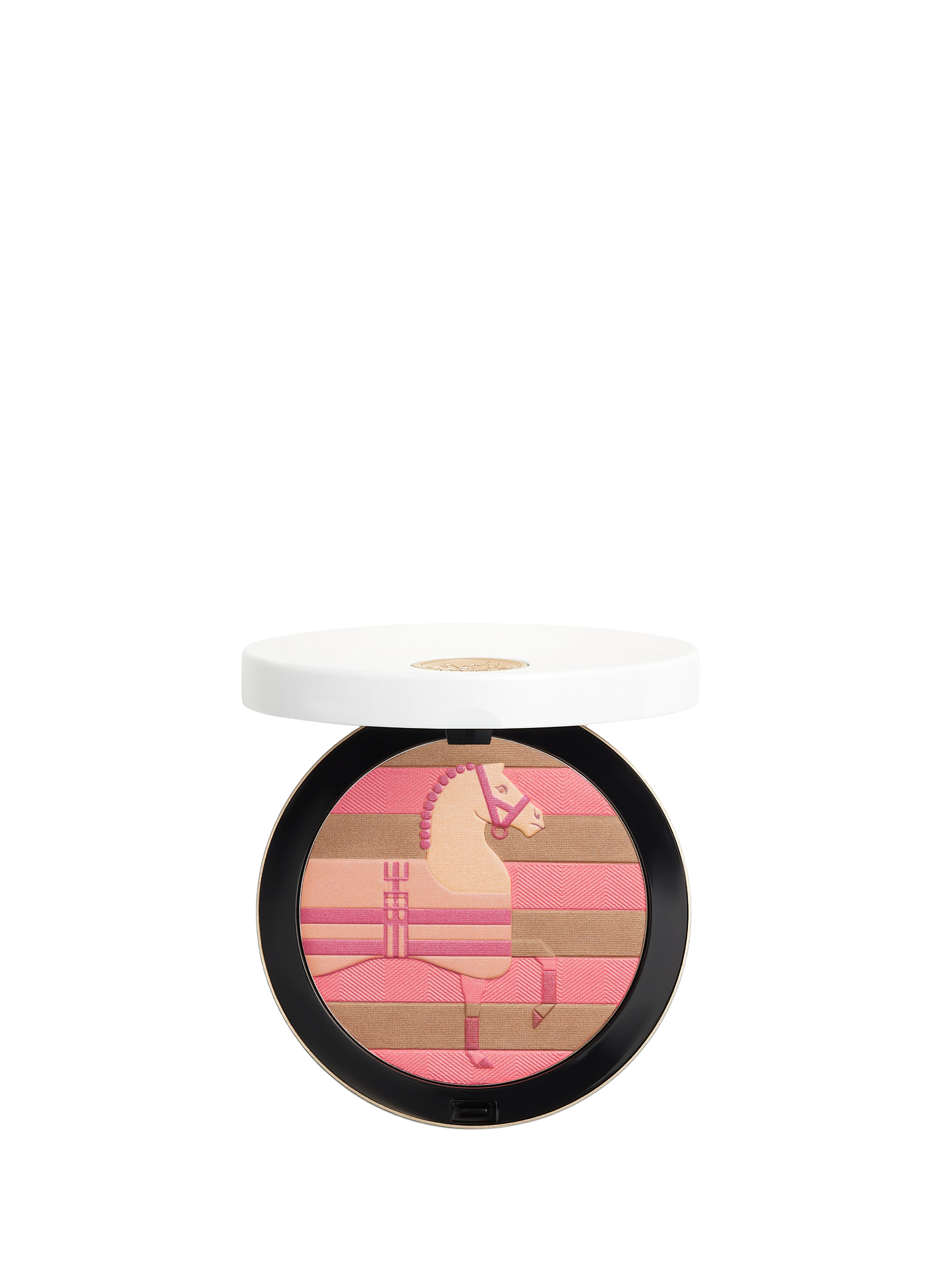 HERMÈS Silk Powder Rocabar, Natural Rosy Tan Finish, Limited Edition Rose
