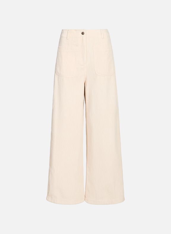Corduroy trousers White by LOUISE MISHA LOUISE MISHA Corduroy trousers White