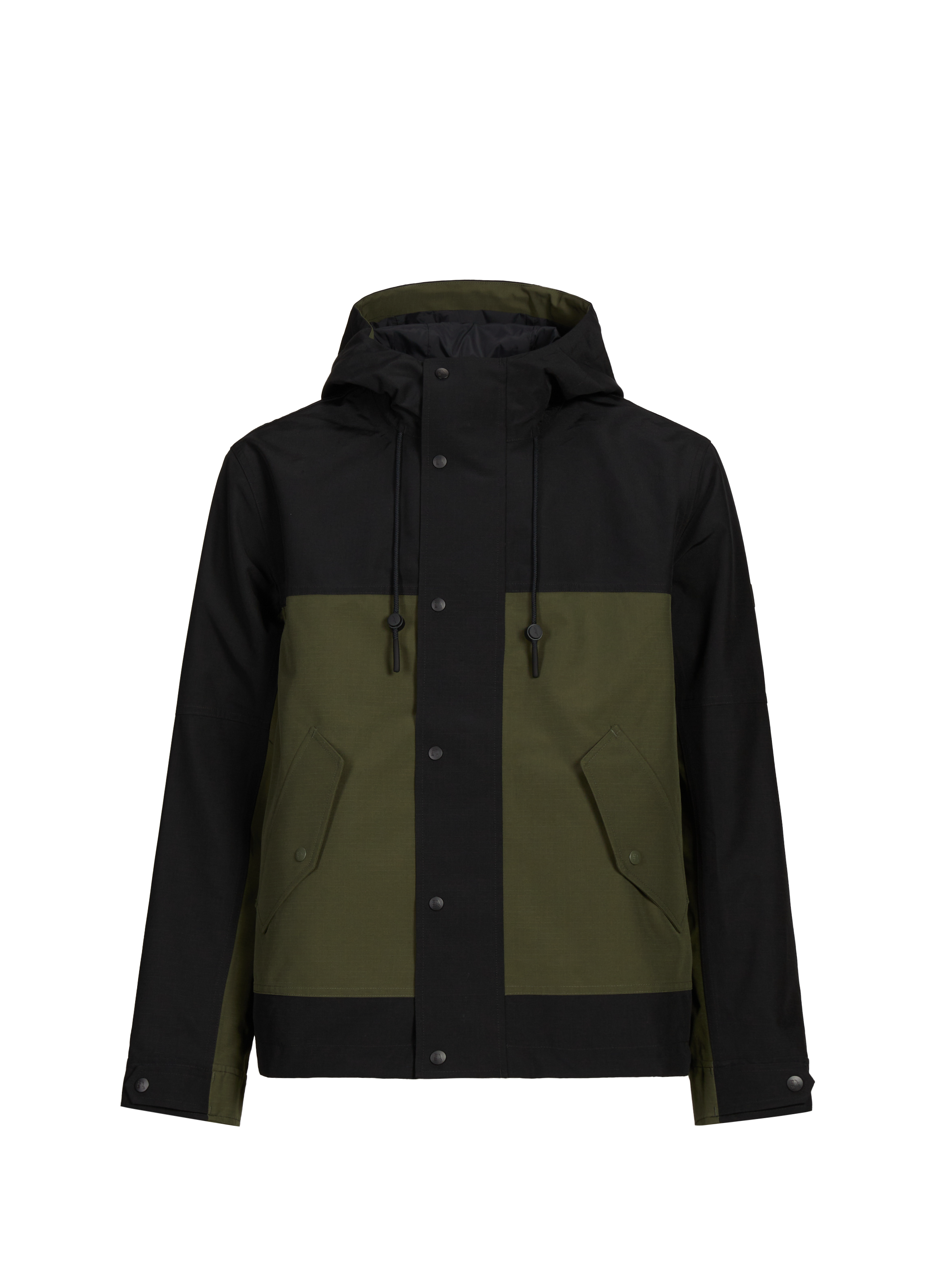 AIGLE Veste d'extérieur à capuche Noir
