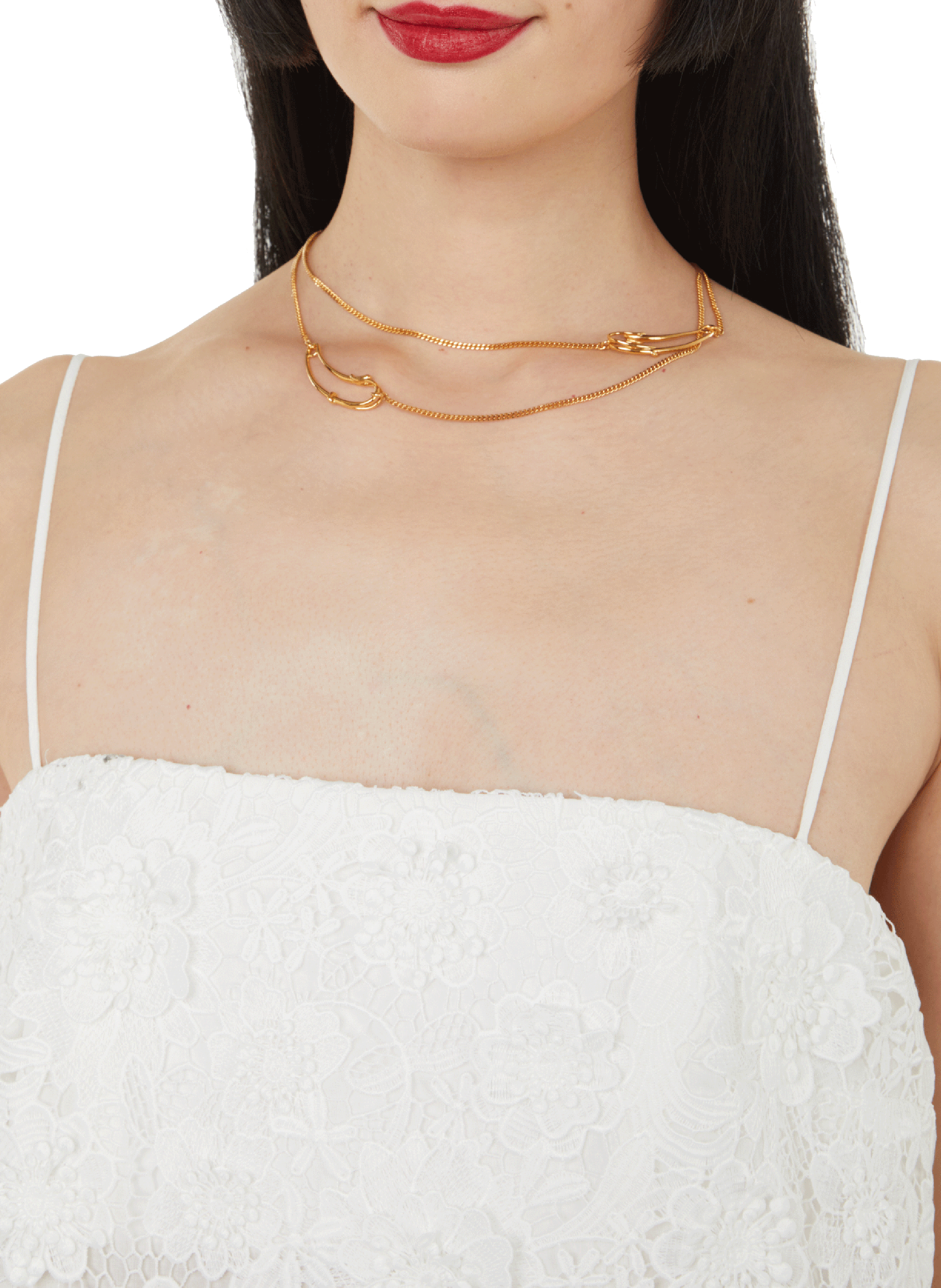 Collier Safety chain HUGO KREIT Doré