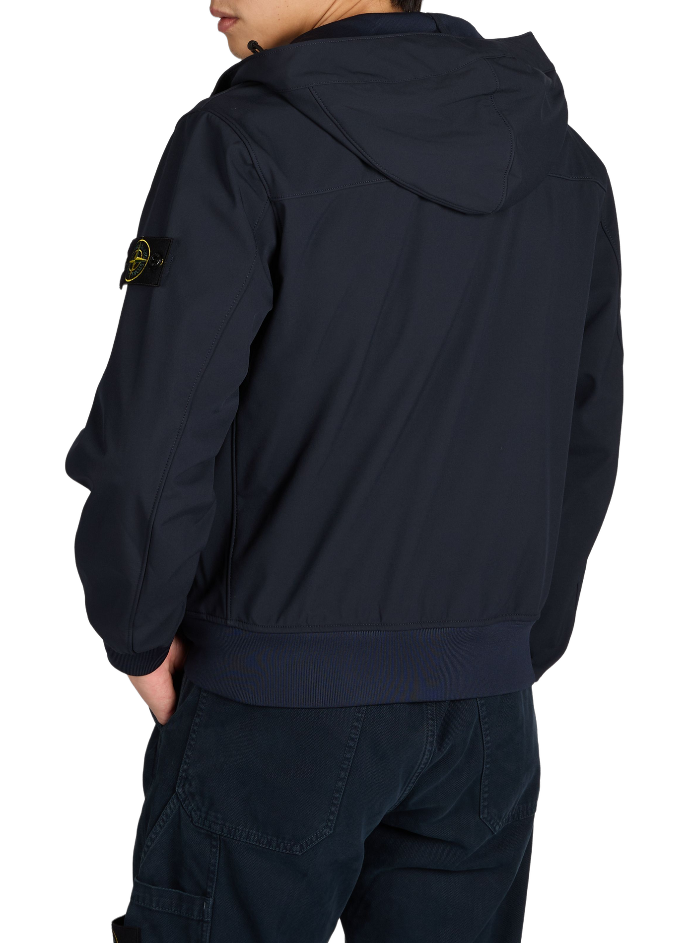 Blouson Light Soft Shell-R STONE ISLAND Bleu