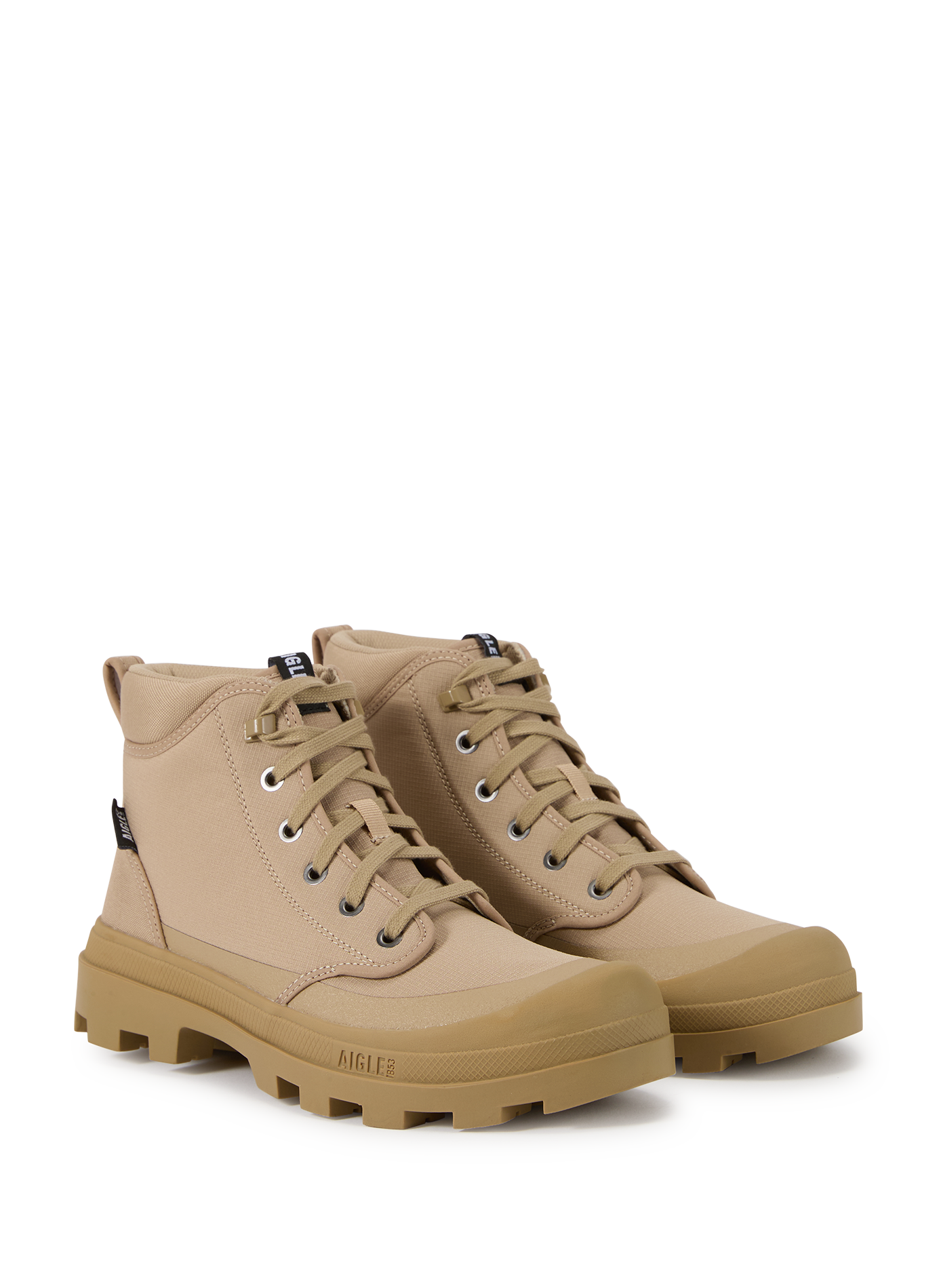 Baskets crantées Tenere AIGLE Beige