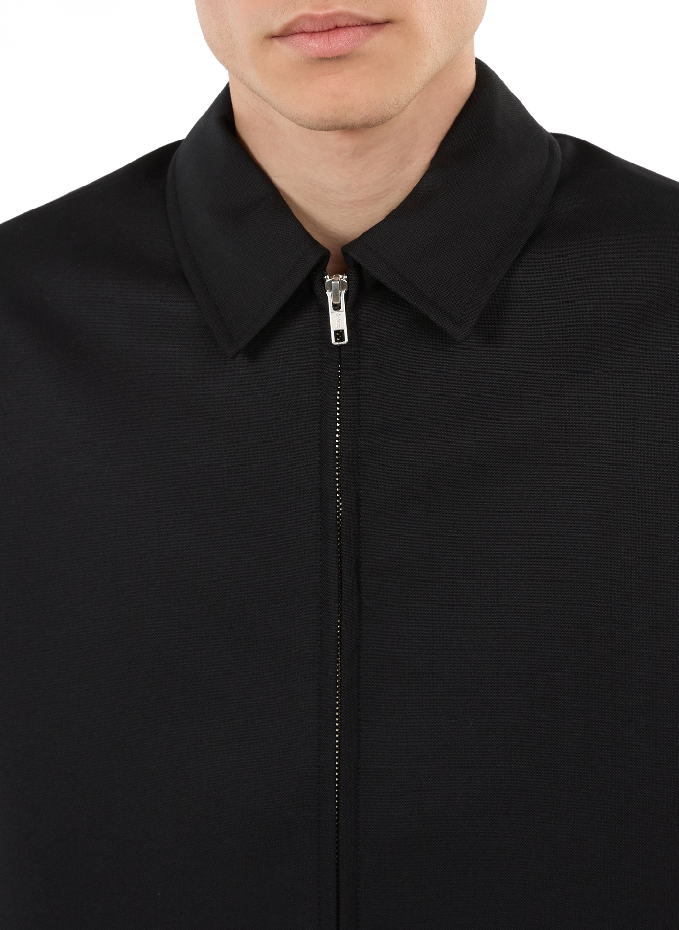 Veste Good col classique en laine SAISON 1865 Noir