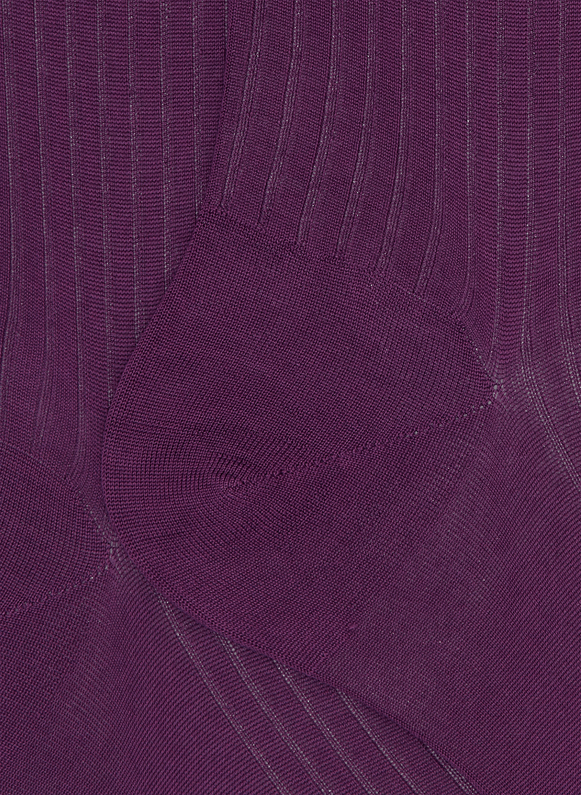 Ribbed cotton socks DORÉ DORÉ Purple