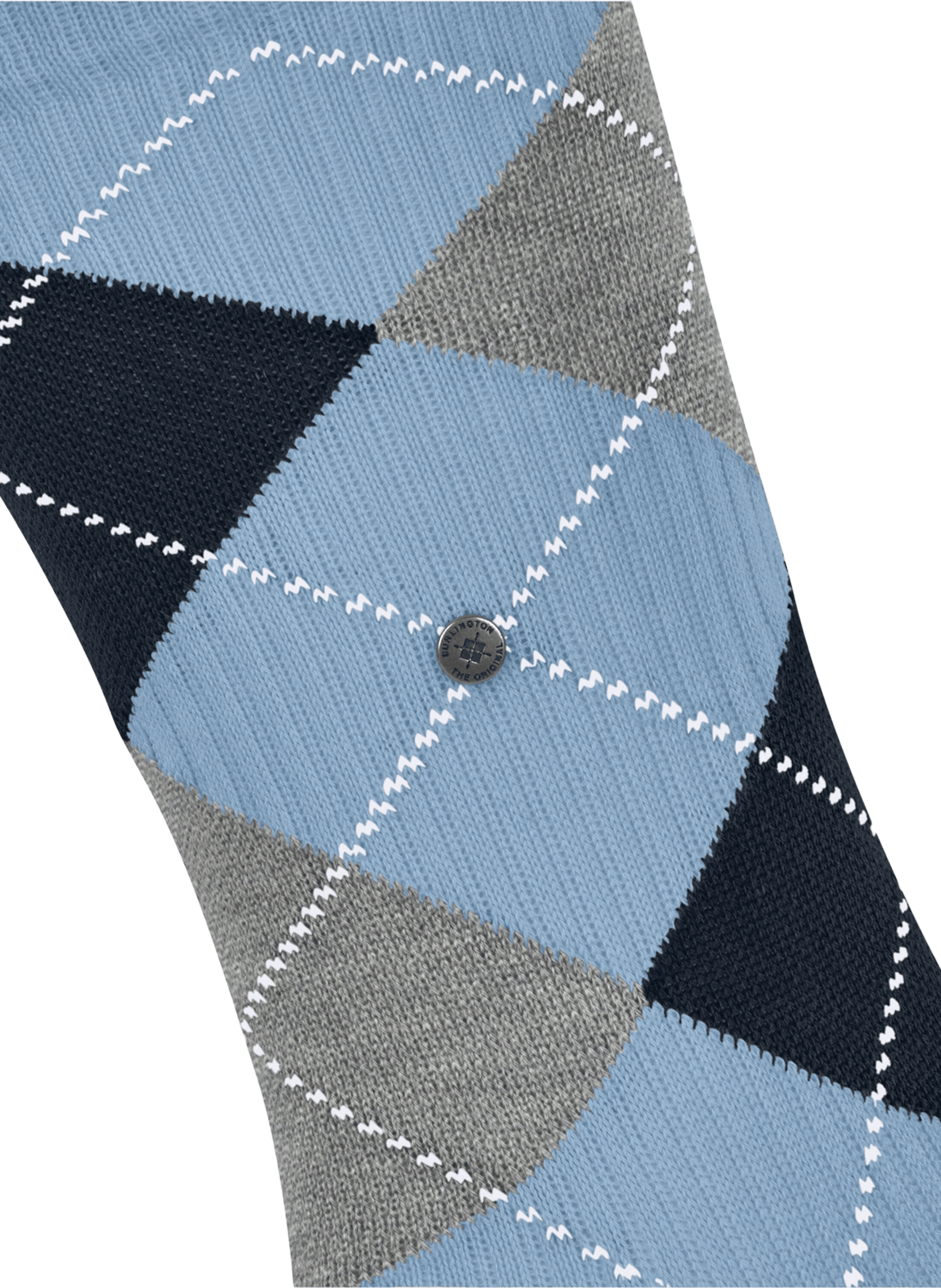 Calcetines de tenis geométricos BURLINGTON Azul