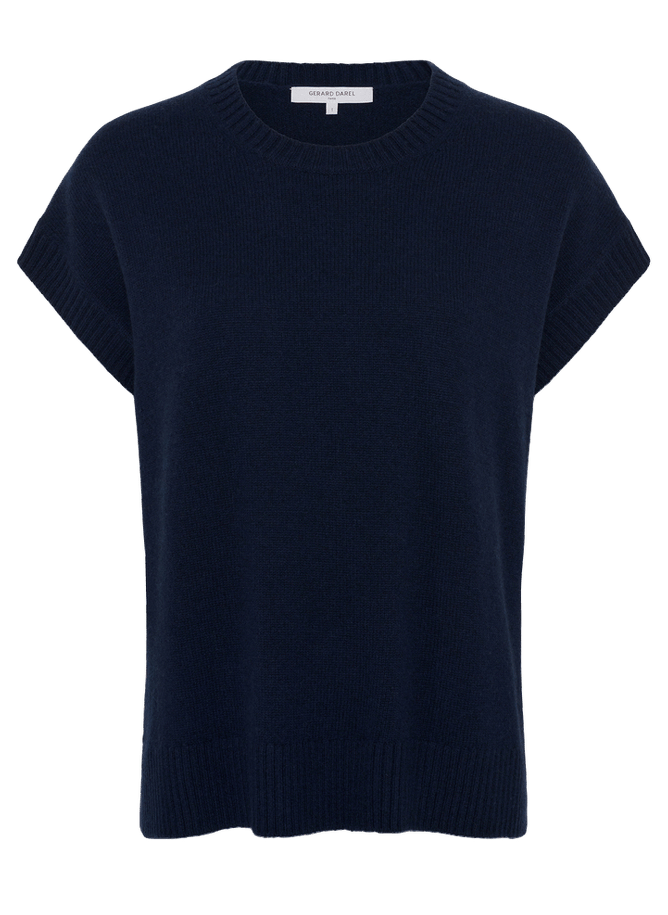 Pull sans manche en cachemire - lohna GERARD DAREL Bleu