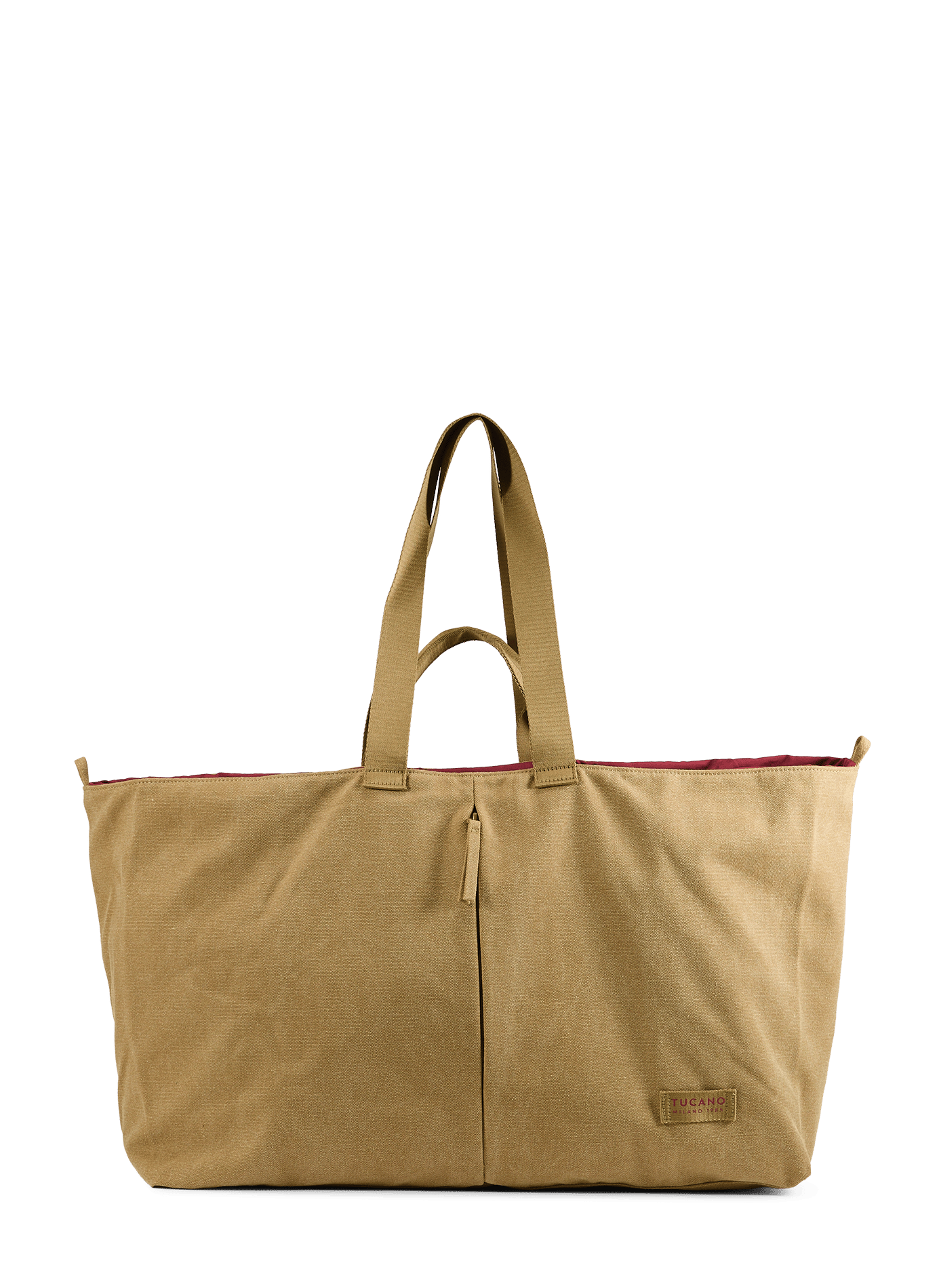 Bcash weekend bag in blended cotton TUCANO Khaki