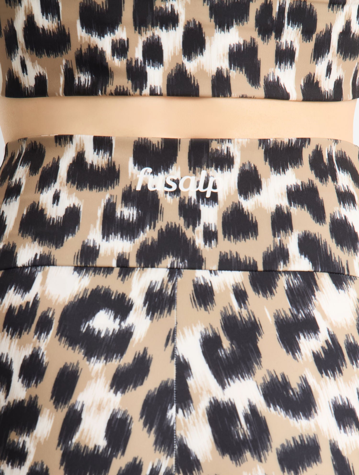 Legging biarris leo coupe ajustée FUSALP Beige