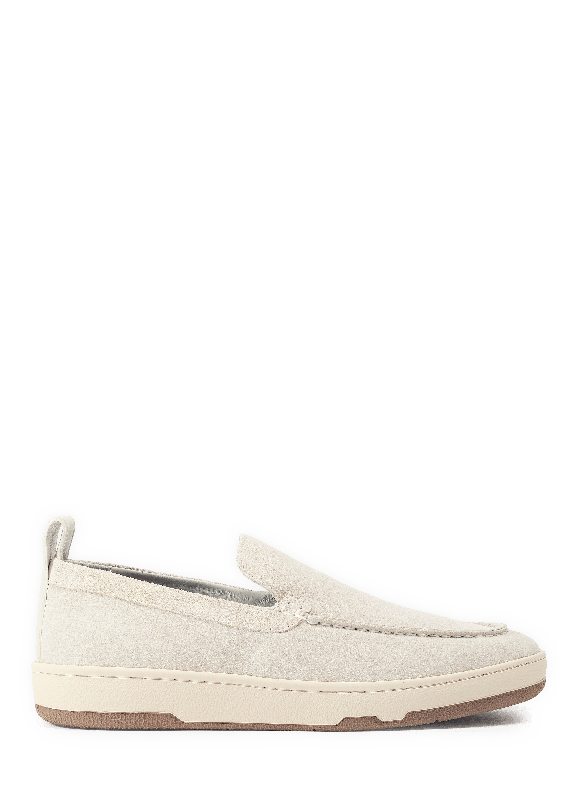 Mocassins Cruiser en cuir de veau LANVIN Blanc