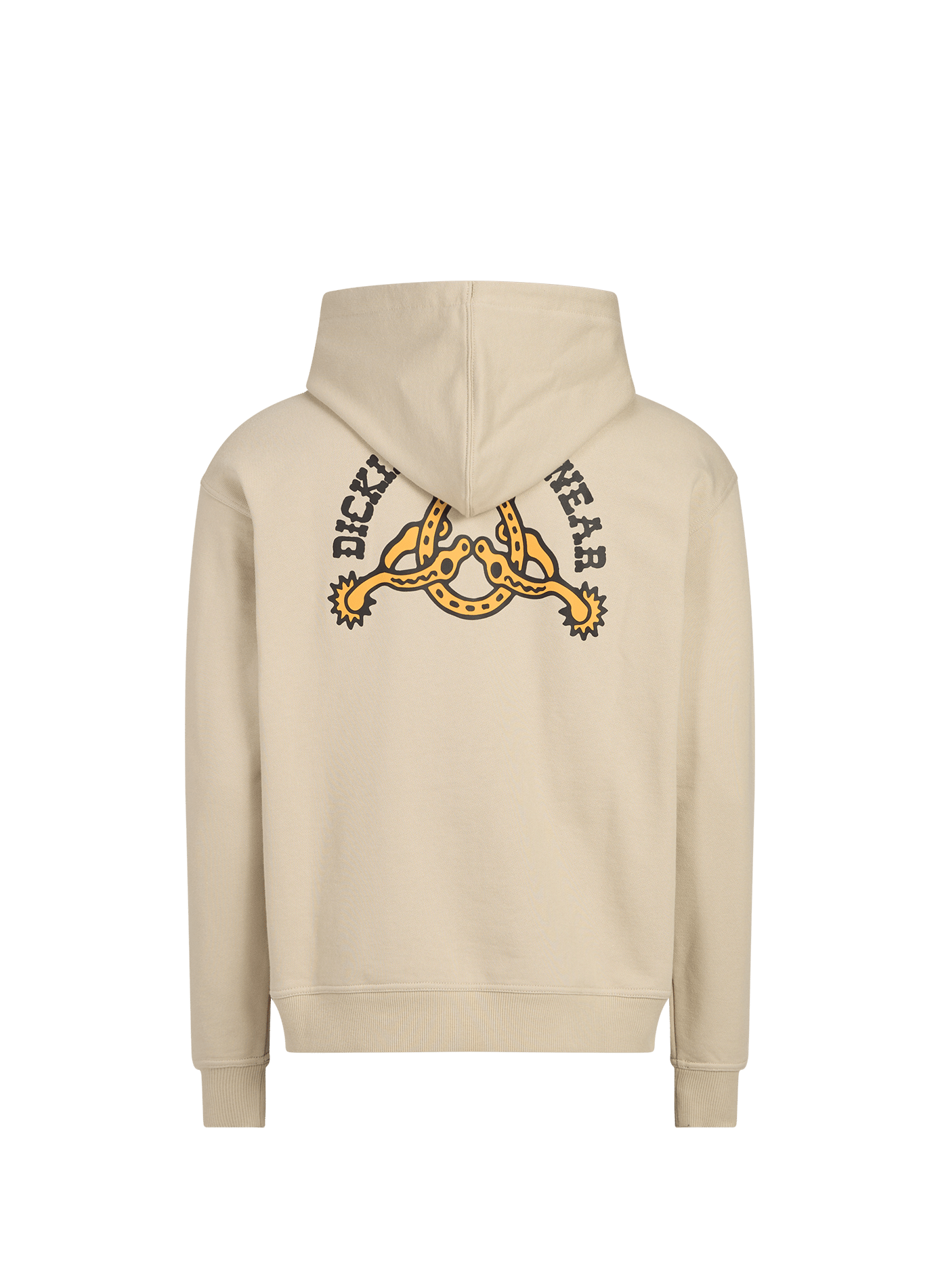 Zip hoodie with hood in blended cotton DICKIES Green
