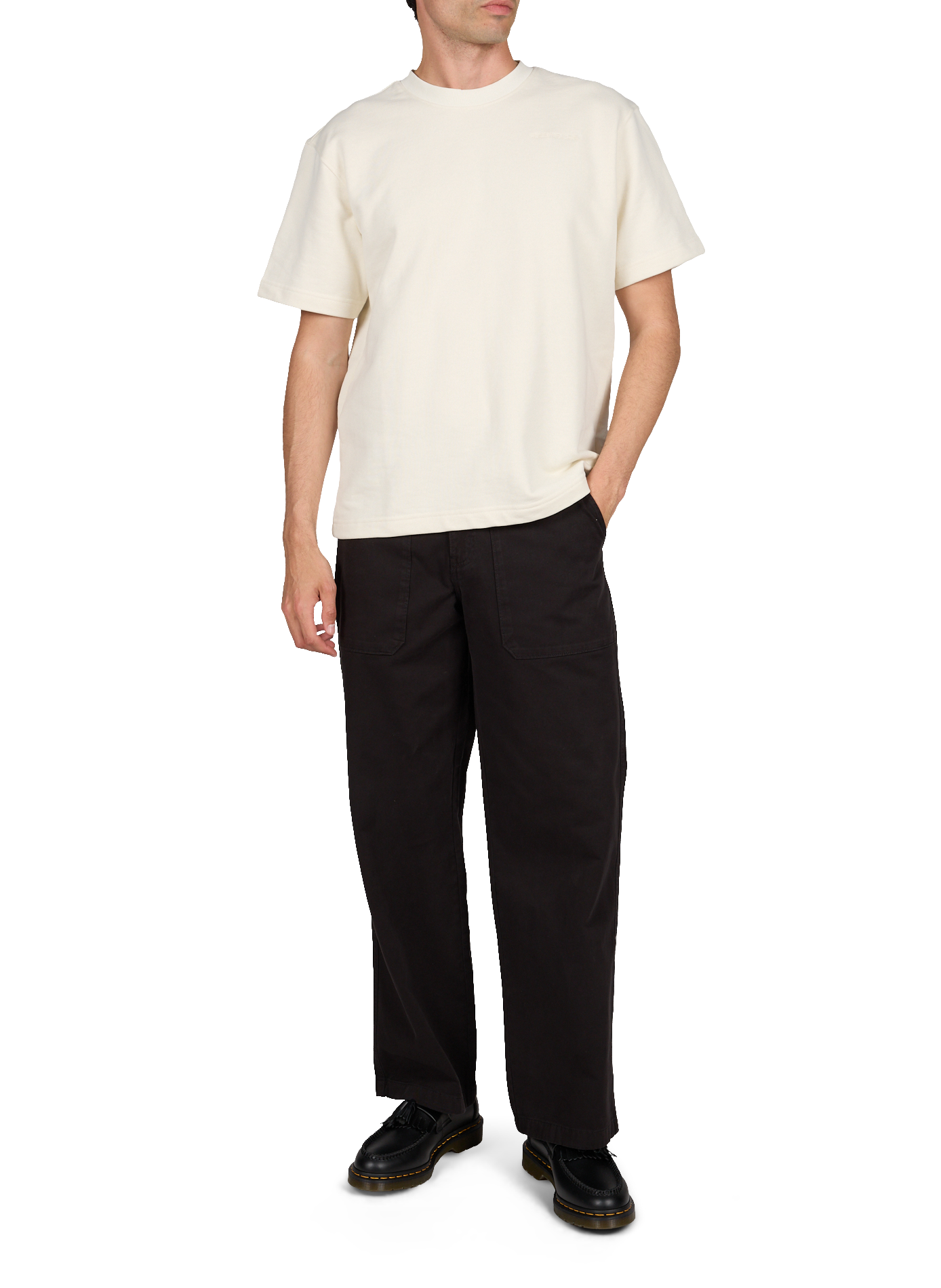 Haut polaire hybride Todd en coton mélangé GERTRUDE ET GASTON Beige