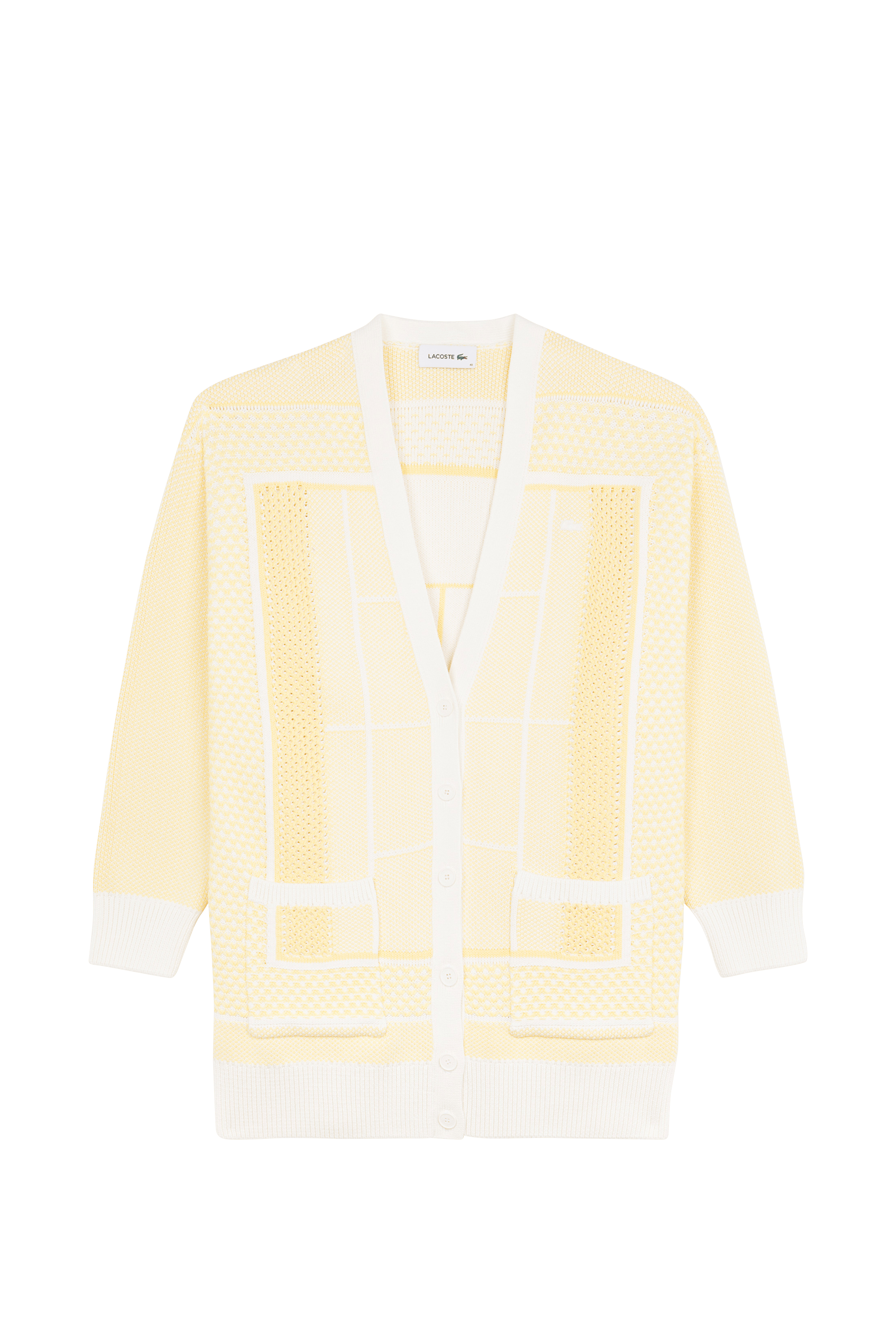 Cardigan tricot LACOSTE Multicolore