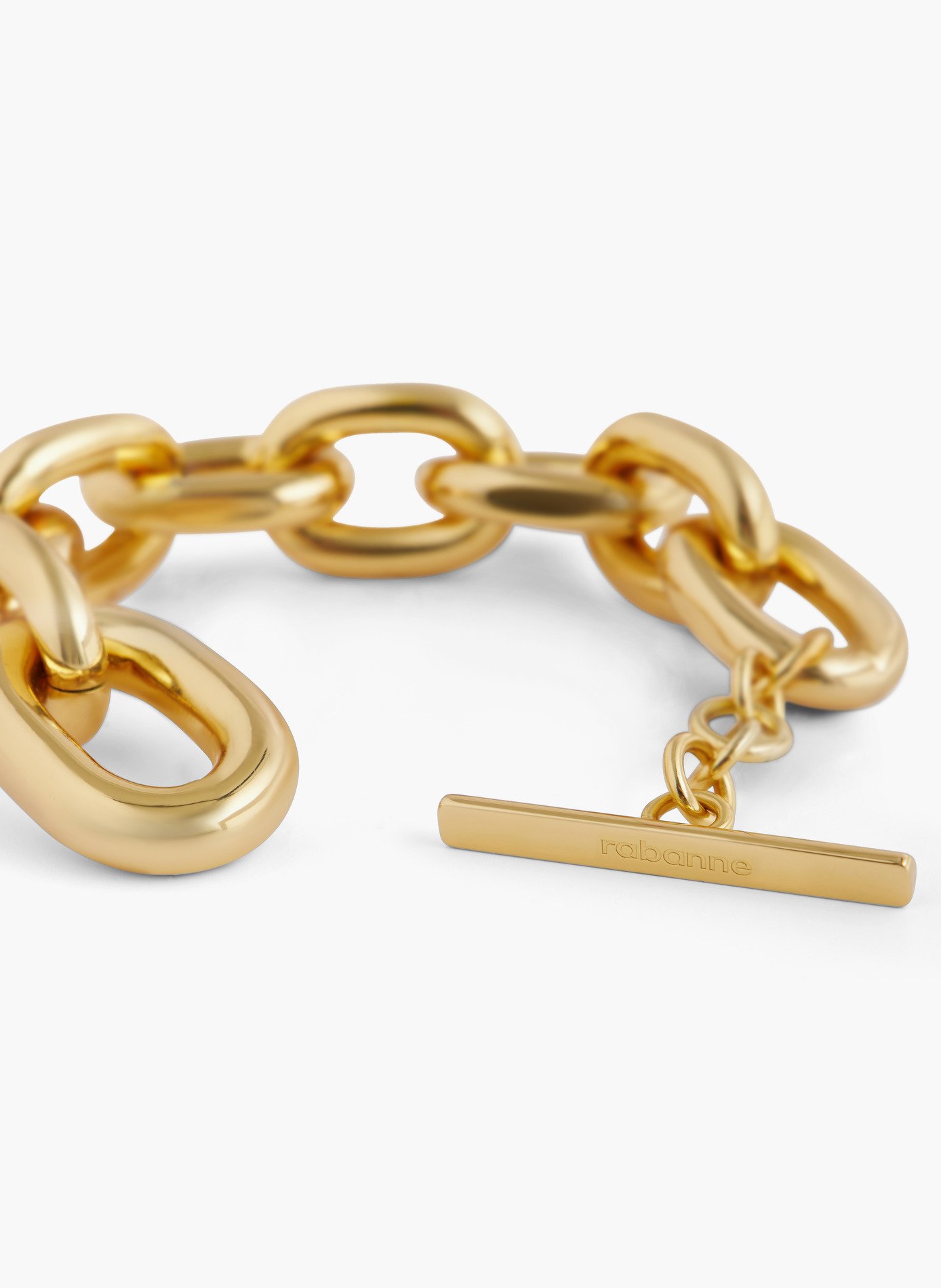 Bracelet xl link RABANNE Doré