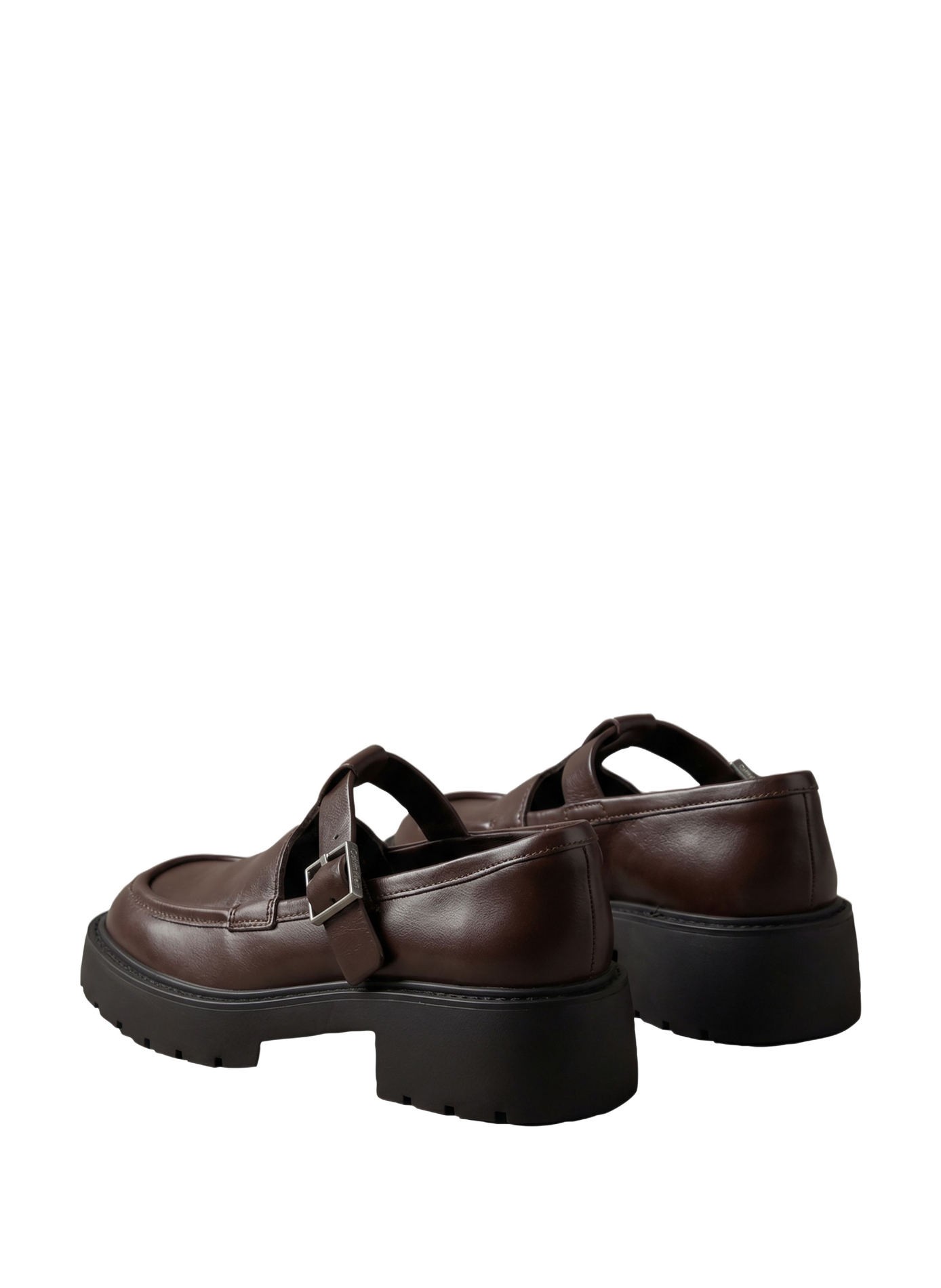 Leather strap moccasins CALVIN KLEIN Red