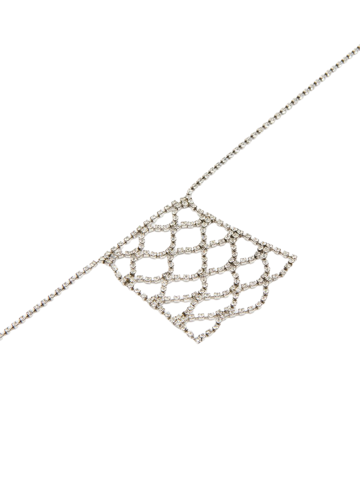 Thalia long necklace with openwork pendant ISABEL MARANT Transparent