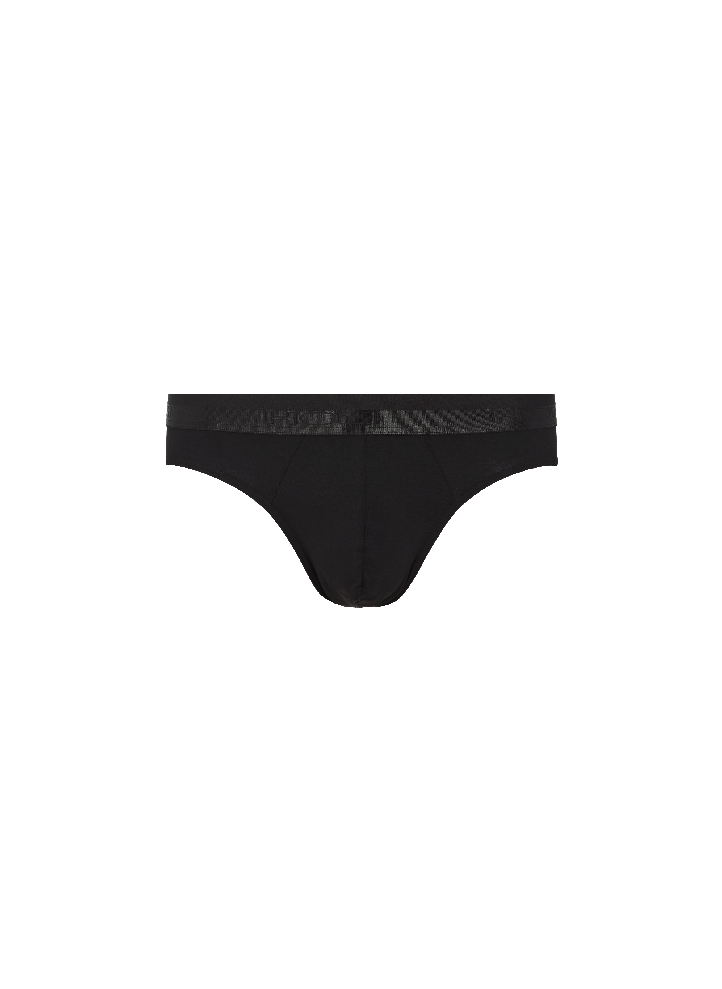HOM Cotton-blend briefs Black