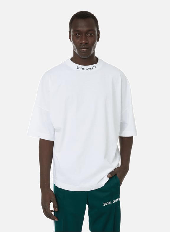 T-shirt oversize en coton Blanc by PALM ANGELS PALM ANGELS T-shirt oversize en coton Blanc