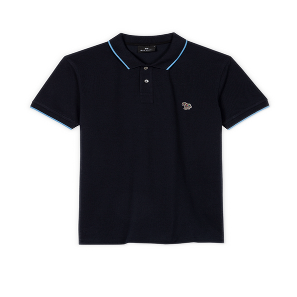 PAUL SMITH POLO SHIRT WITH PIPING