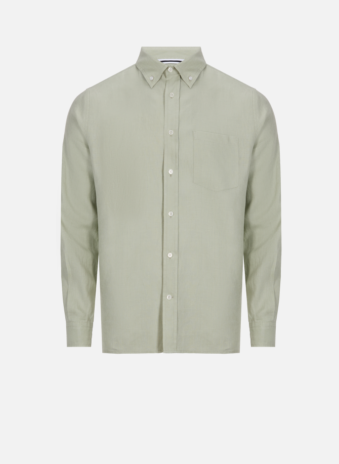 Long-sleeved linen shirt AIGLE