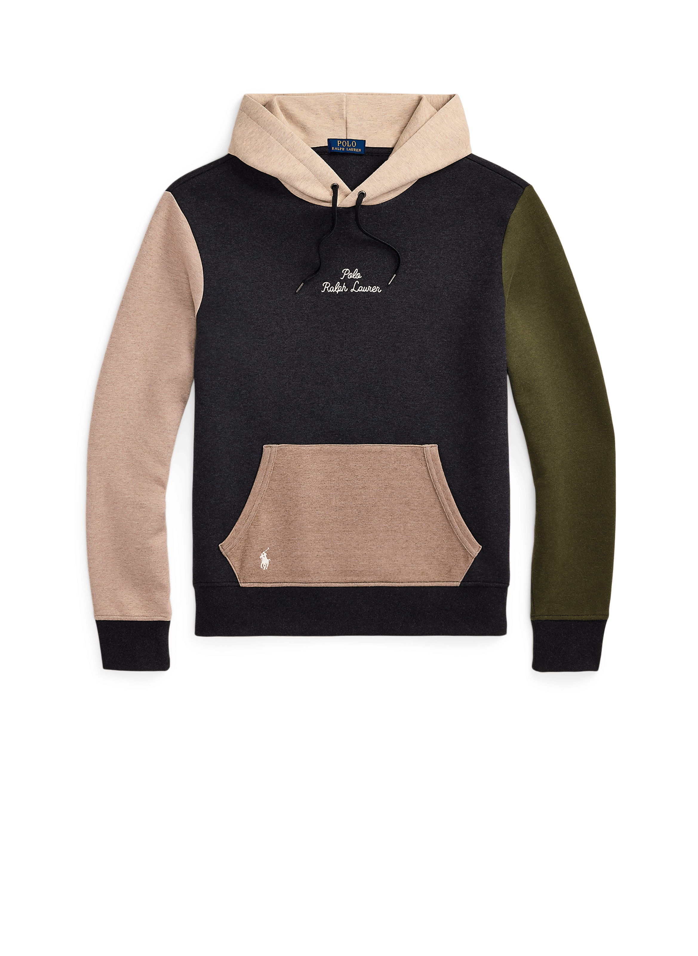 Hoodie en coton mélangé POLO RALPH LAUREN Noir