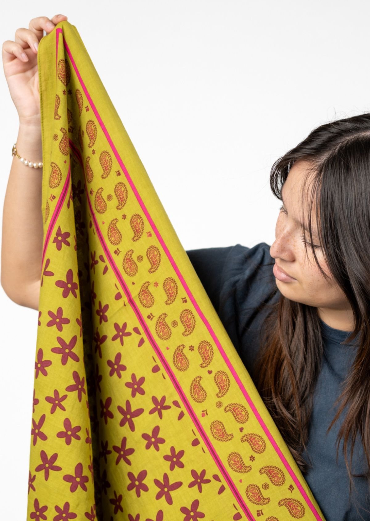 Foulard en coton biologique BILLYBELT Vert