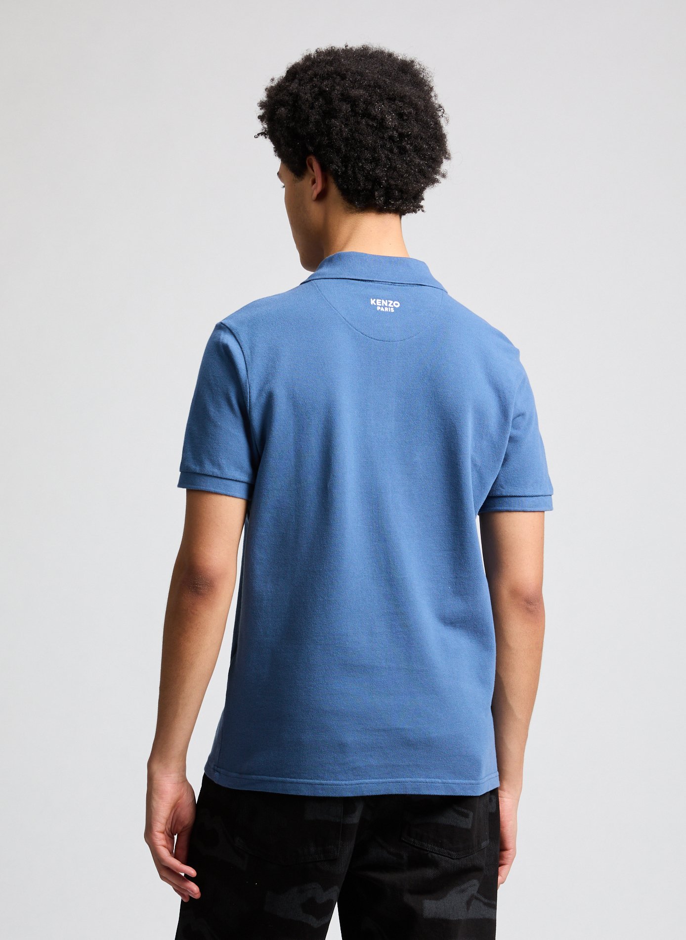 Embroidered Pop Polo KENZO Blue