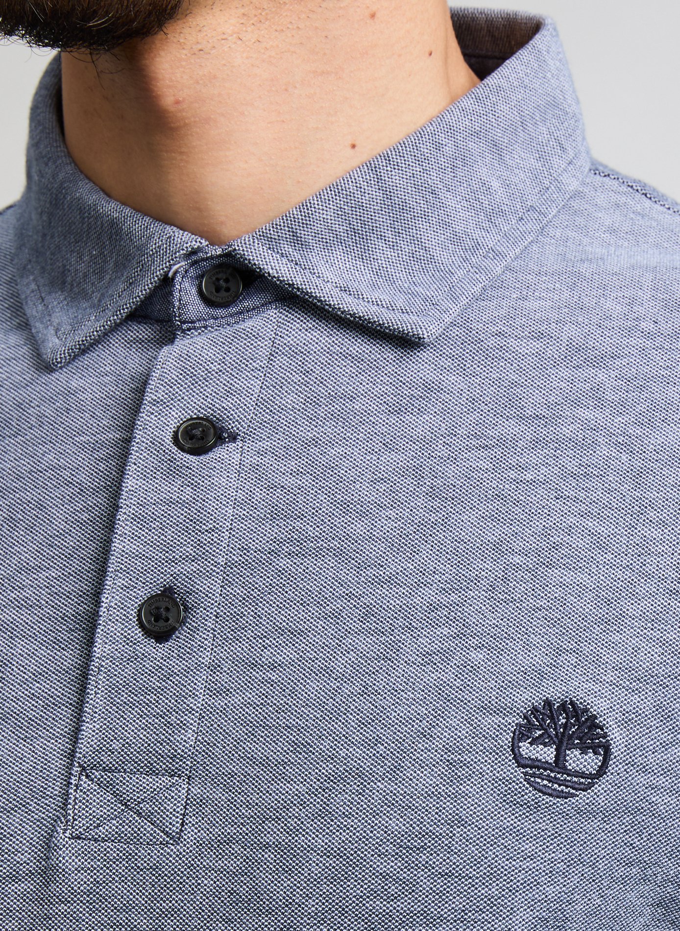 Polo en coton TIMBERLAND Bleu