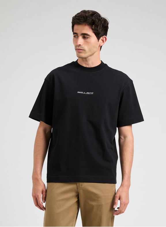 Classic Cotton T-Shirt Black by SELECTED SELECTED Classic Cotton T-Shirt Black