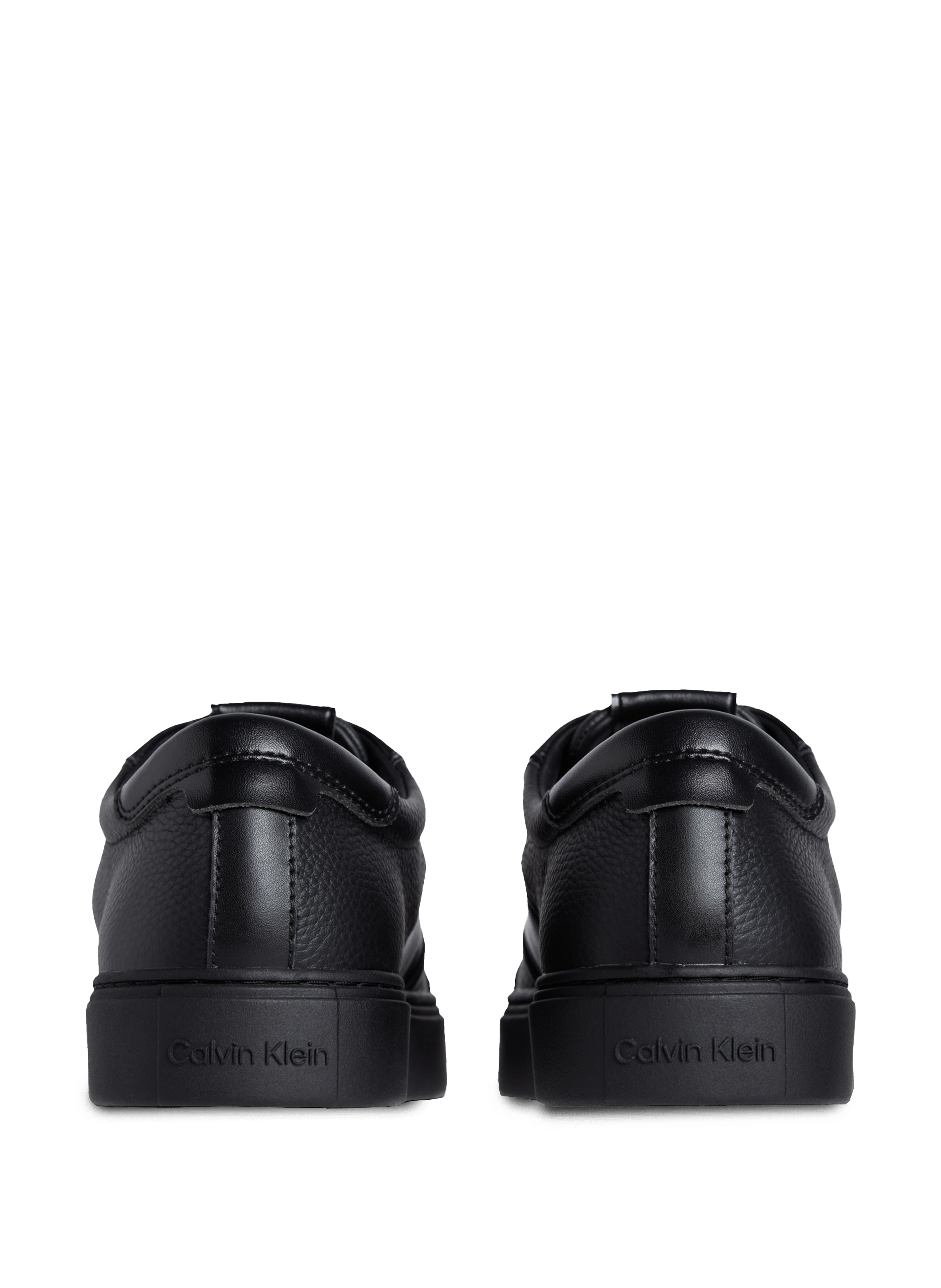 Baskets en cuir CALVIN KLEIN Noir