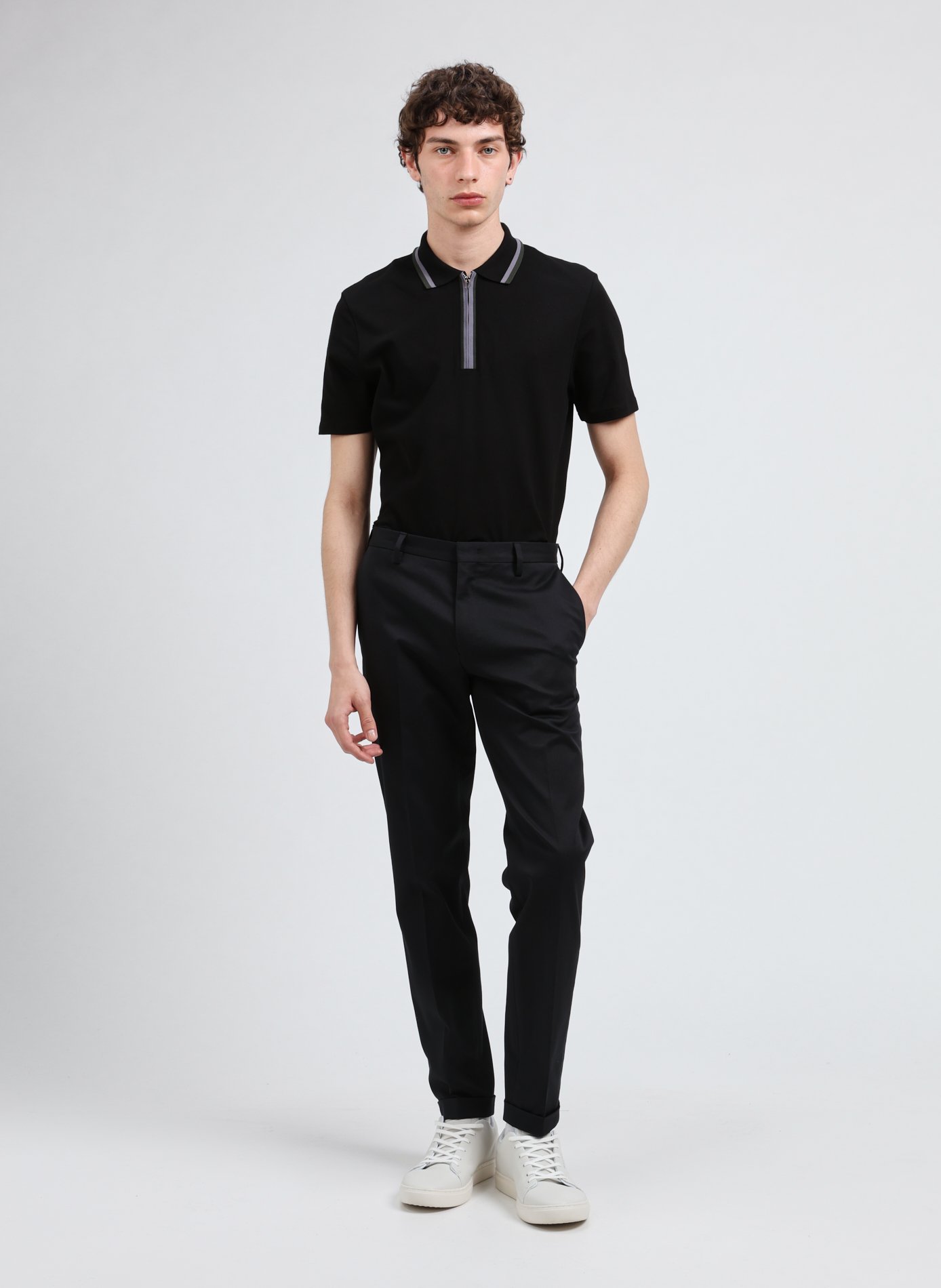 Twill trousers PAUL SMITH Blue