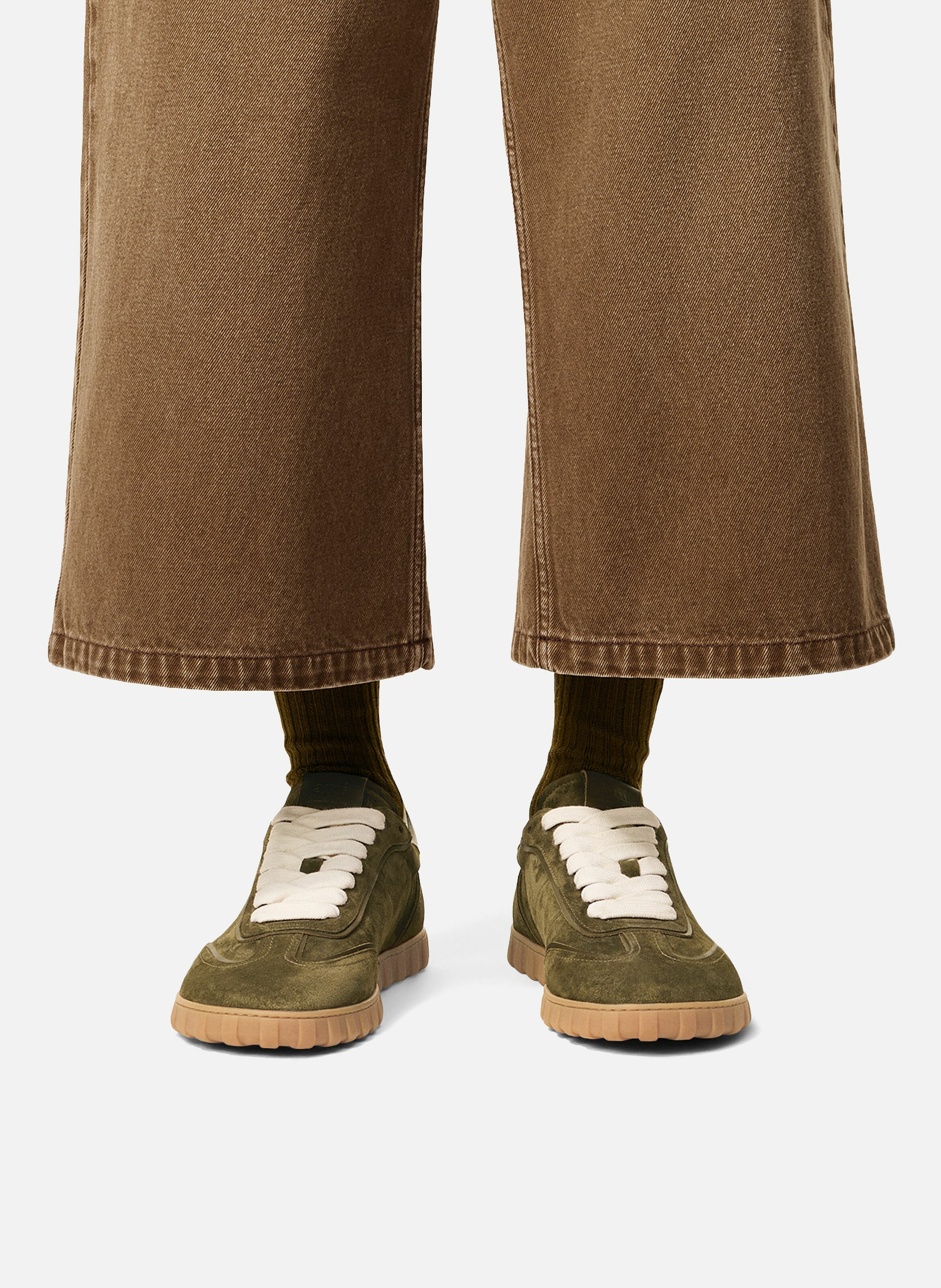 Baskets step basses unisexe AMI PARIS Vert