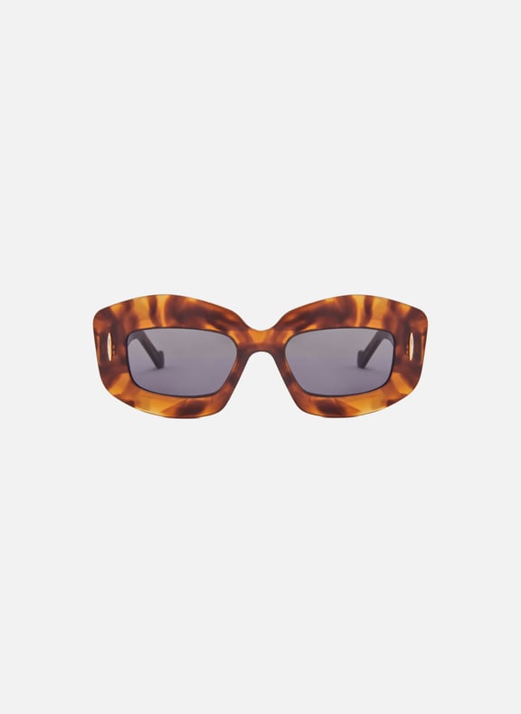 Lunettes de soleil épaisses Screen Marron by LOEWE LOEWE Lunettes de soleil épaisses Screen Marron